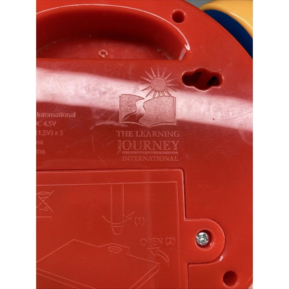 The Learning Journey - Telly Jr. Teaching Time Clock - Primary Color - Telling